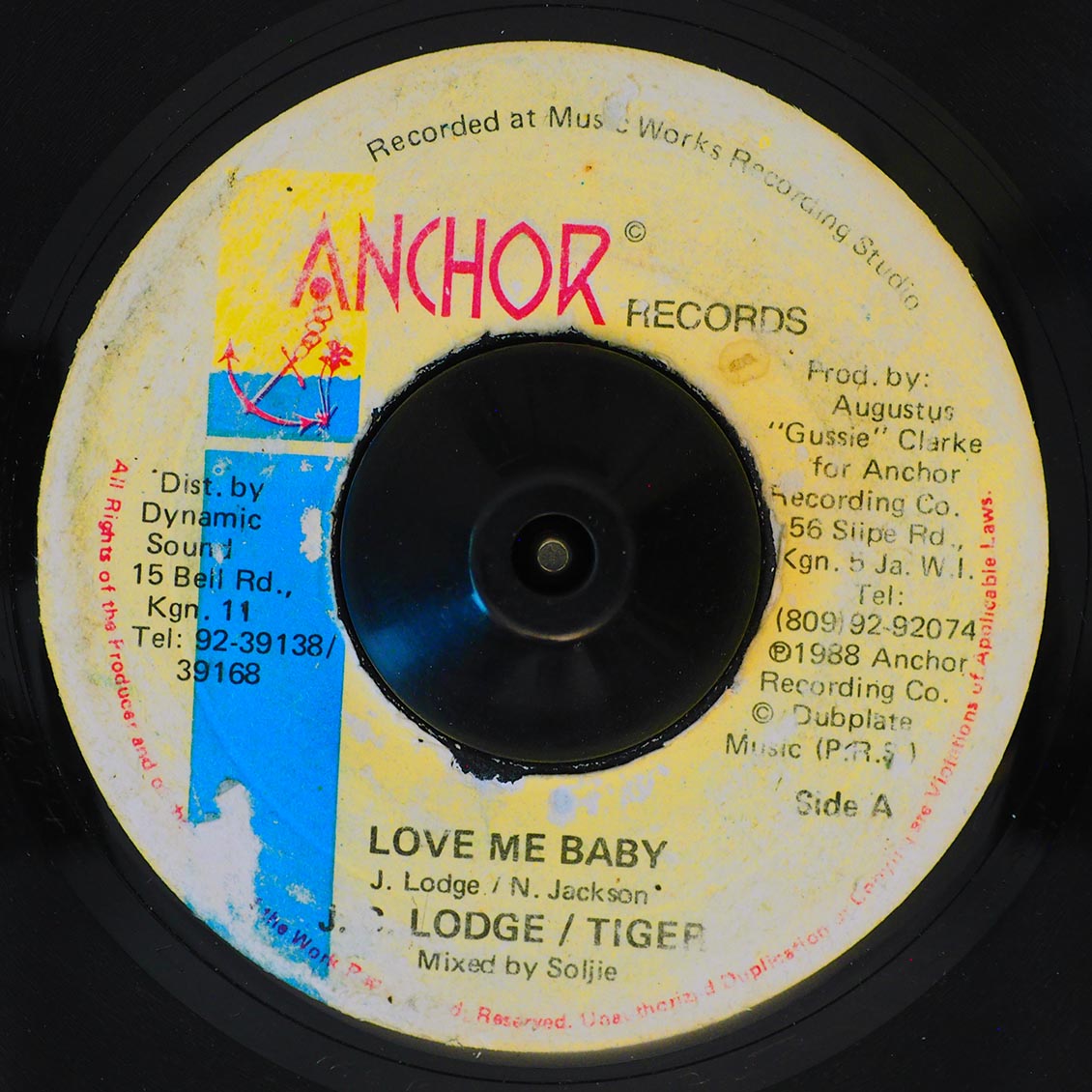 JC Lodge, Tiger - Love Me Baby  /  Version [New Vinyl Record 7" Single]