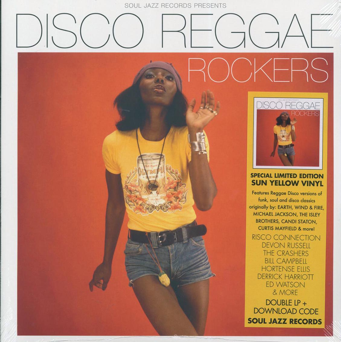Derrick Harriott, Devon Russell, Glen Adams, Risco Connection, Etc. - Disco Reggae Rockers (2xLP) (yellow vinyl) [New Vinyl Record LP]