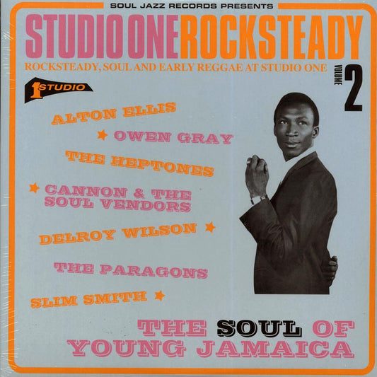 Alton Ellis, Slim Smith, The Gaylads, The Paragons, Delroy Wilson, Etc. - Studio One Rocksteady Volume 2: Rocksteady, Soul And Early Reggae At Studio One, The Soul Of Young Jamaica (2xLP) [New Vinyl Record LP]