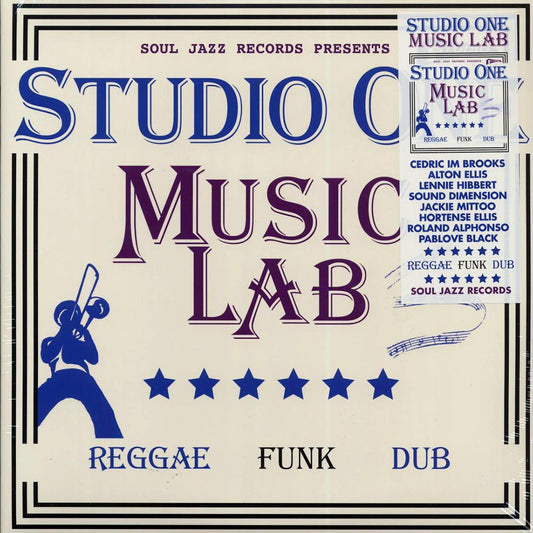 Sound Dimension, Jackie Mittoo, Lennie Hibbert, Cedric Brooks, Etc. - Studio One Music Lab (2xLP) [New Vinyl Record LP]