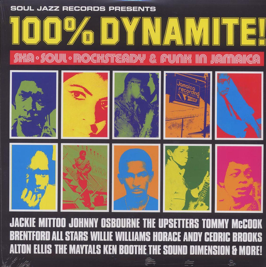 Johnny Osbourne, Cedric Brooks, The Maytals, Alton Ellis, Willie Williams, The Upsetters, Etc. - 100% Dynamite! (2xLP) [New Vinyl Record LP]