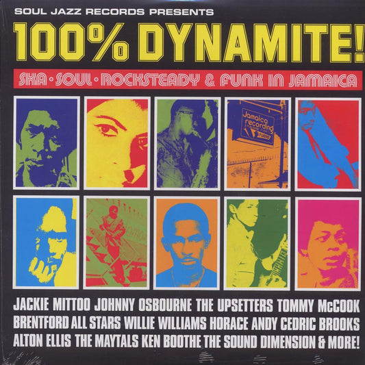 Johnny Osbourne, Cedric Brooks, The Maytals, Alton Ellis, Willie Williams, The Upsetters, Etc. - 100% Dynamite! (2xLP) [New Vinyl Record LP]