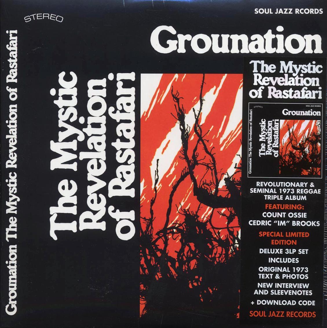 Count Ossie & The Mystic Revelation Of Rastafari - Grounation (ltd. ed.) (3xLP) [New Vinyl Record LP]