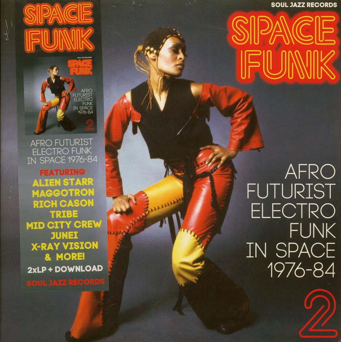 Various - Space Funk 2: Afro Futurist Electro Funk In Space 1976-84 (2xLP) [New Vinyl Record LP]
