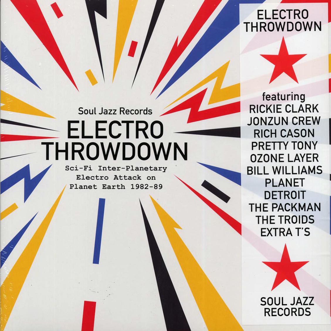 Various - Electro Throwdown: Sci-Fi Inter-Planetary Electro Attack On Planet Earth 1982-89 (2xLP) [New Vinyl Record LP]