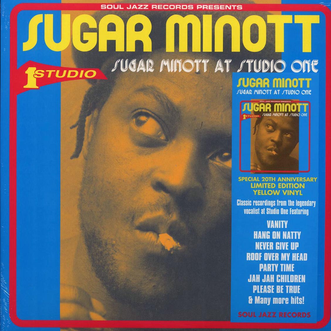 Sugar Minott - Sugar Minott At Studio One (20th Anniv. Ed.) (ltd. ed.) (2xLP) (yellow vinyl) [New Vinyl Record LP]