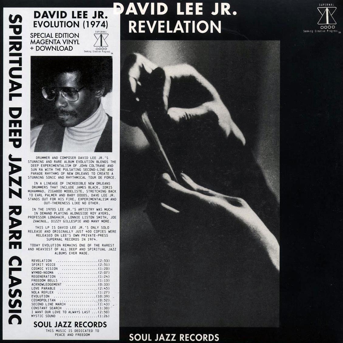 David Lee Jr. - Revelation (ltd. ed.) (magenta vinyl) [New Vinyl Record LP]