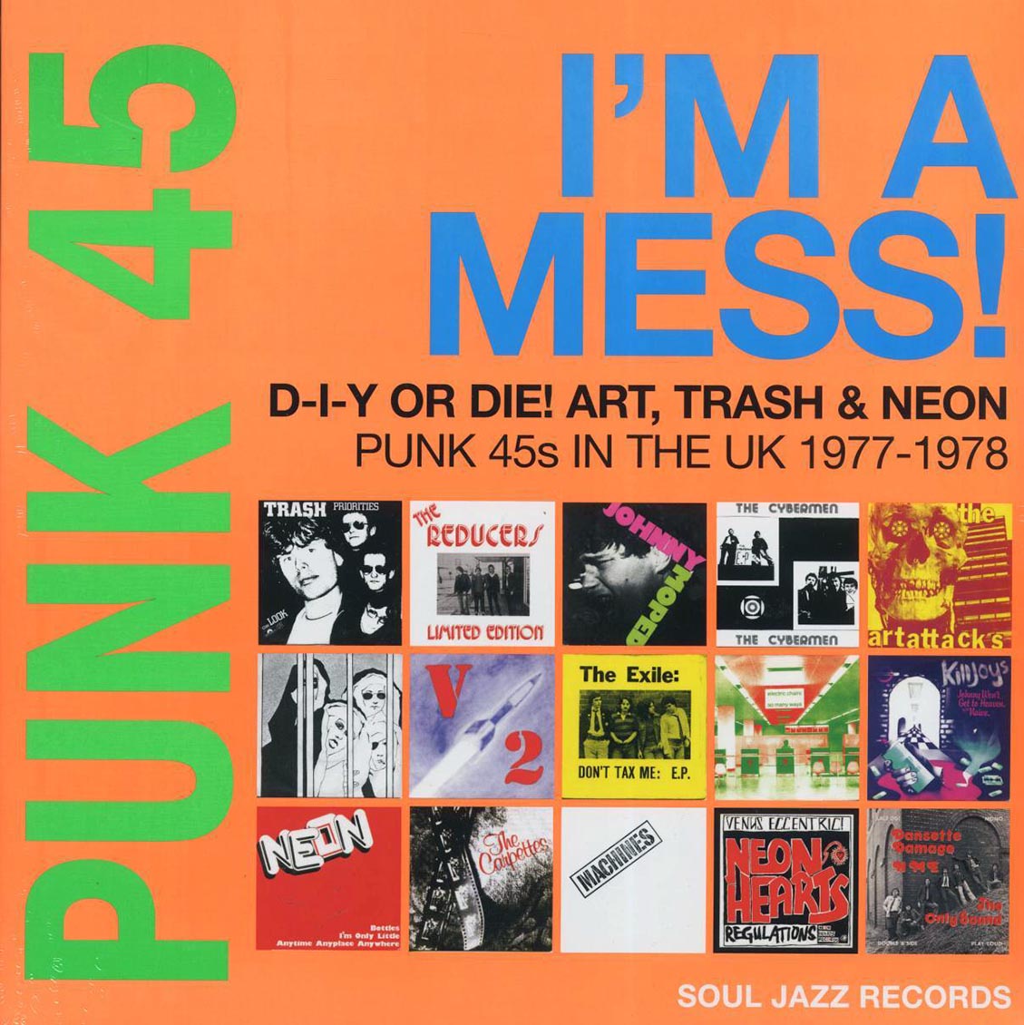 Various - Punk 45: Punk 45s In The UK 1977-78 (2xLP) [New Vinyl Record LP]