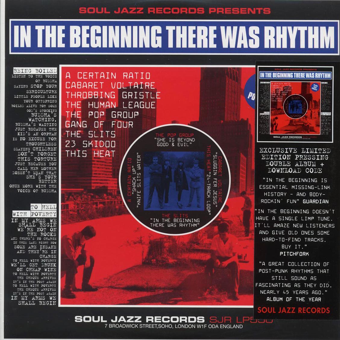 The Slits, The Heat, Gang Of Fours, The Human League, Etc. - In The Beginning There Was Rhythm (ltd. ed.) (2xLP) [New Vinyl Record LP]