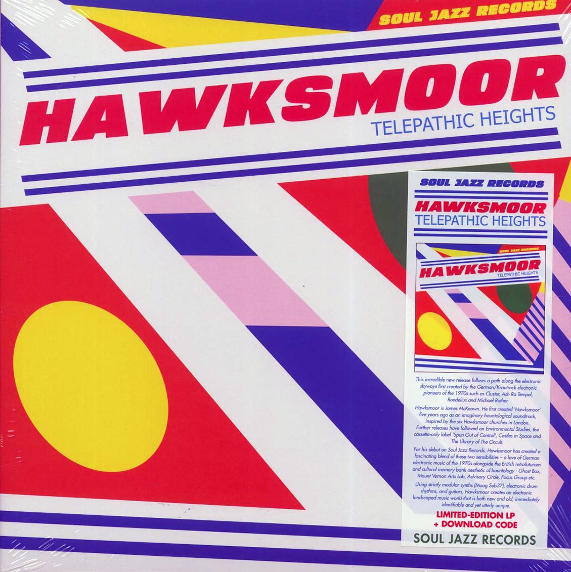 Hawksmoor - Telepathic Heights (ltd. ed.) [New Vinyl Record LP]