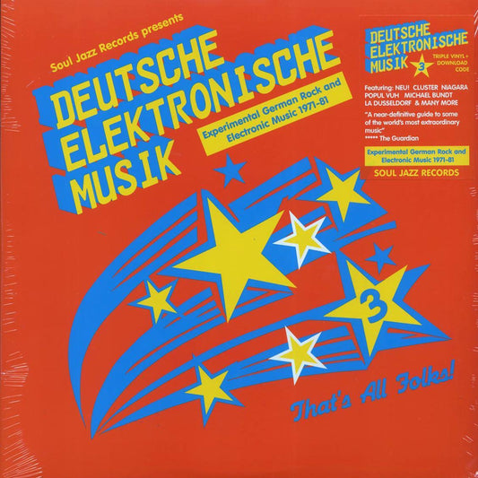 Various - Deutsche Elektronische Musik 3: Experimental German Rock And Electronic Music 1971-81 (3xLP) [New Vinyl Record LP]