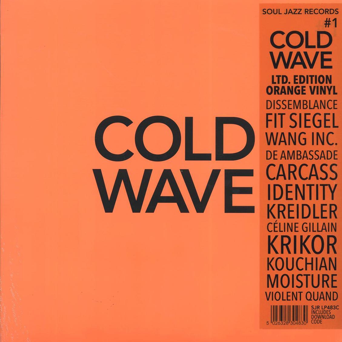 Various - Cold Wave #1 (ltd. ed.) (2xLP) (orange vinyl) [New Vinyl Record LP]