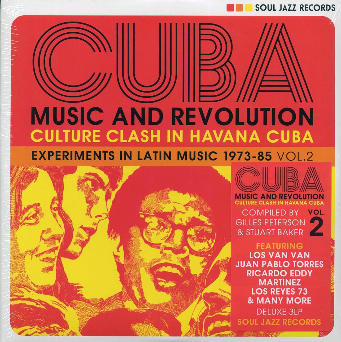 Various - Cuba Music And Revolution Volume 2: Culture Clash In Havana Cuba, Experiments In Latin Music 1973-85 (3xLP) [New Vinyl Record LP]