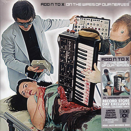 Add N To X - On The Wires Of Our Nerves (RSD 2021) (2xLP) (silver vinyl) [New Vinyl Record LP]