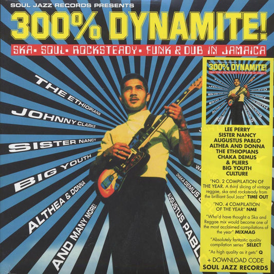 The Ethiopians, Sister Nancy, Althea & DOnna, Lee Perry, Culture, Etc. - 300% Dynamite!: Ska, Soul, Rocksteady, Funk & Dub In Jamaica (2xLP) [New Vinyl Record LP]
