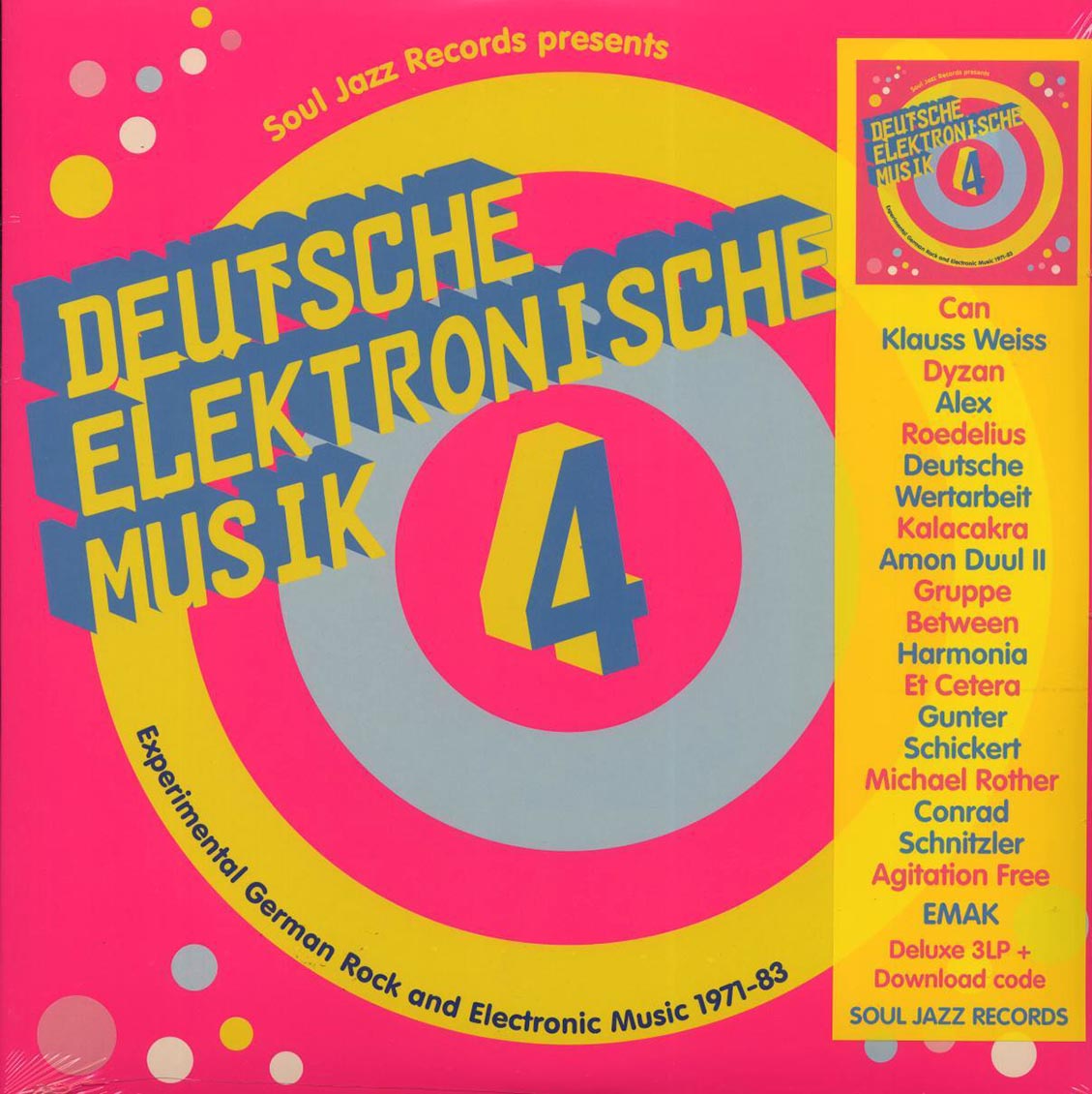 Various - Deutsche Elektronische Musik: Experimental German Rock And Electronic Music 1971-83 (3xLP) [New Vinyl Record LP]