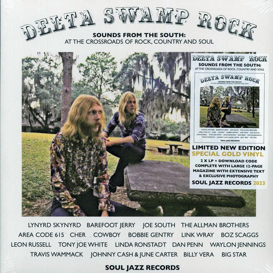 Lynyrd Skynyrd, Barefoot Jerry, The Allman Brothers, Link Wray, Dan Penn, Etc. - Delta Swamp Rock: Sounds From The South At The Crossroads Of Rock, Country And Soul (2xLP) [New Vinyl Record LP]