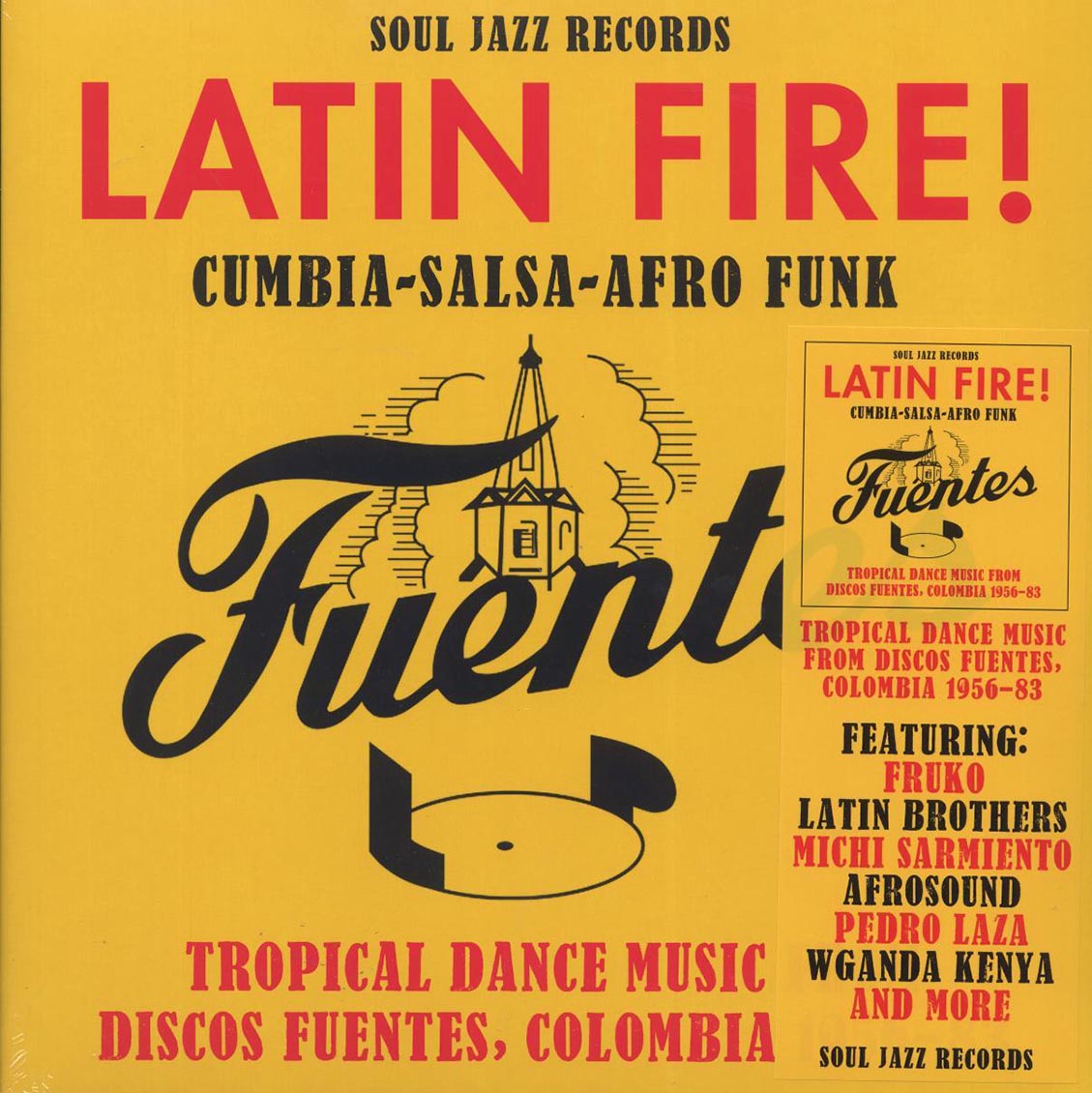 Various - Latin Fire! Tropical Dance Music from Discos Fuentes, Colombia 1956-83 (2xLP) [New Vinyl Record LP]