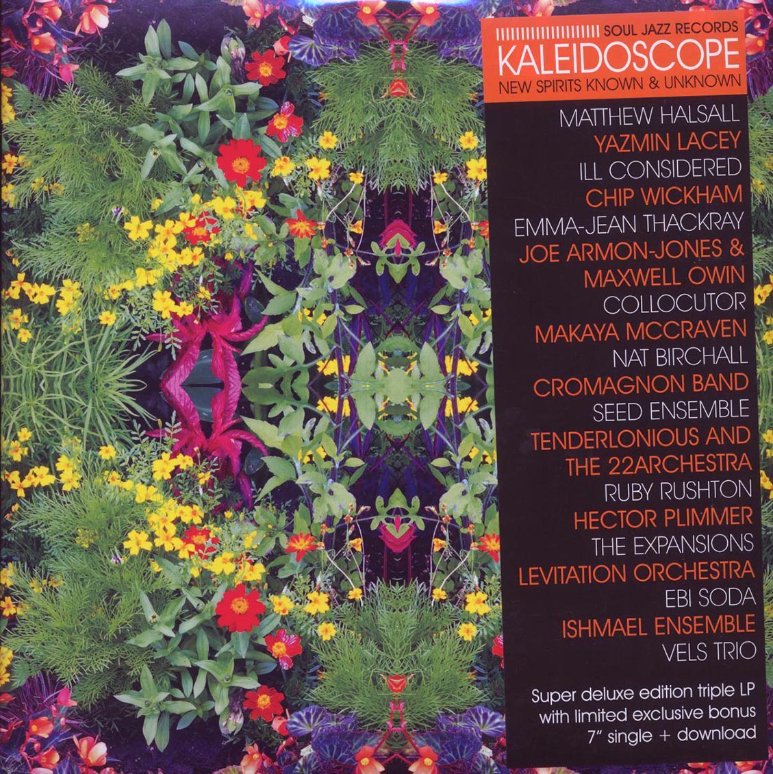 Matthew Halsall, Yazmin Lacey, Ill Considered, Etc. - Kaleidoscope: New Spirits Known & Unknown (ltd. ed.) (3xLP) (deluxe edition) (incl. 7") [New Vinyl Record LP]
