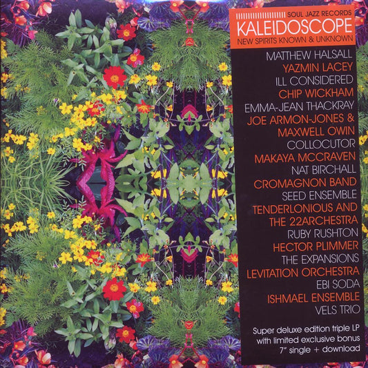 Matthew Halsall, Yazmin Lacey, Ill Considered, Etc. - Kaleidoscope: New Spirits Known & Unknown (ltd. ed.) (3xLP) (deluxe edition) (incl. 7") [New Vinyl Record LP]
