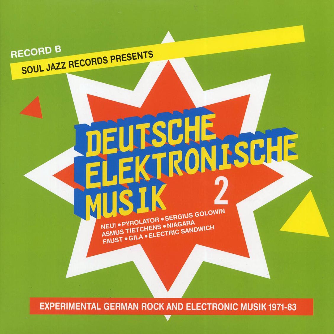 Various - Deutsche Elektronische Musik 2 Record B: Experimental German Rock And Electronic Musik 1971-83 [New Vinyl Record LP]