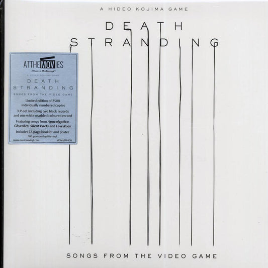 Chvrches, Low Roar, Apocalyptica, Silent Poets - Death Stranding: Songs From The Video Game (ltd. ed.) (3xLP) (black/white marbled vinyl) [New Vinyl Record LP]