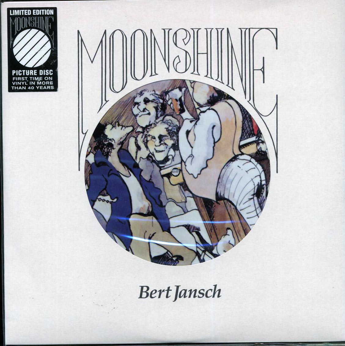 Bert Jansch - Moonshine (die-cut jacket) (ltd. ed.) (picture disc) [New Vinyl Record LP]