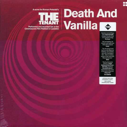 Death And Vanilla - A Score For Roman Polanski's The Tenant (ltd. ed.) (magenta vinyl) [New Vinyl Record LP]