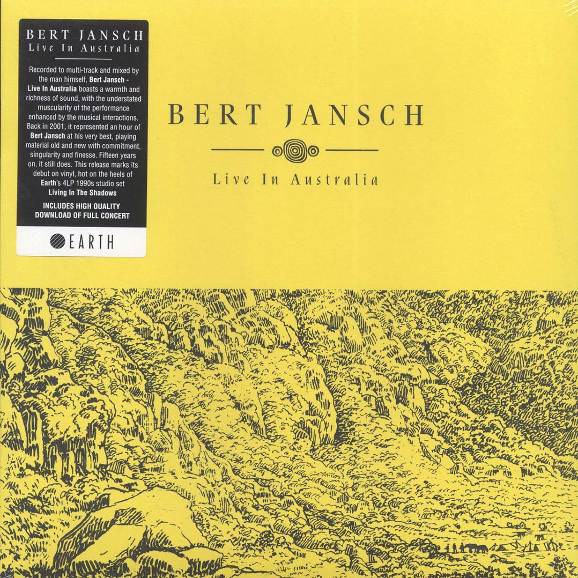 Bert Jansch - Live In Australia (remastered) [New Vinyl Record LP]
