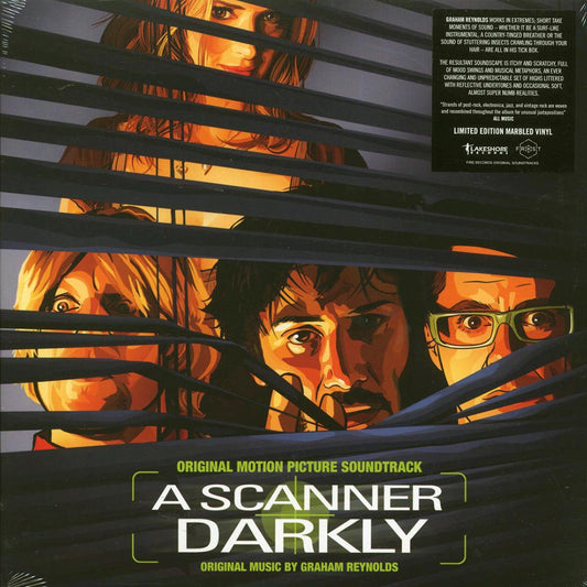 Graham Reynolds - A Scanner Darkly: Original Motion Picture Soundtrack (ltd. ed.) (marbled colored vinyl) [New Vinyl Record LP]