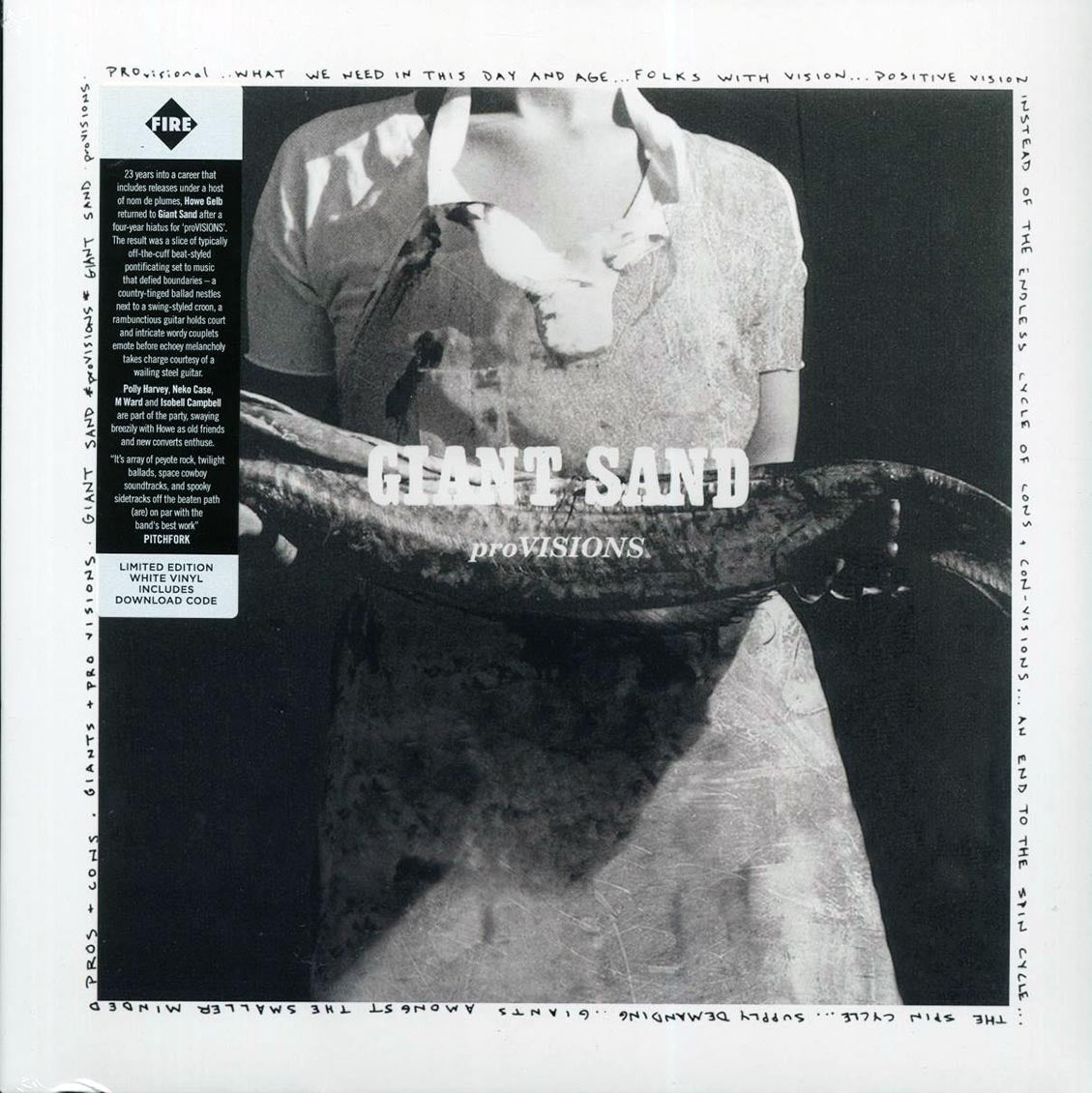 Giant Sand - Provisions (RSD 2018) (ltd. ed.) (white vinyl) [New Vinyl Record LP]