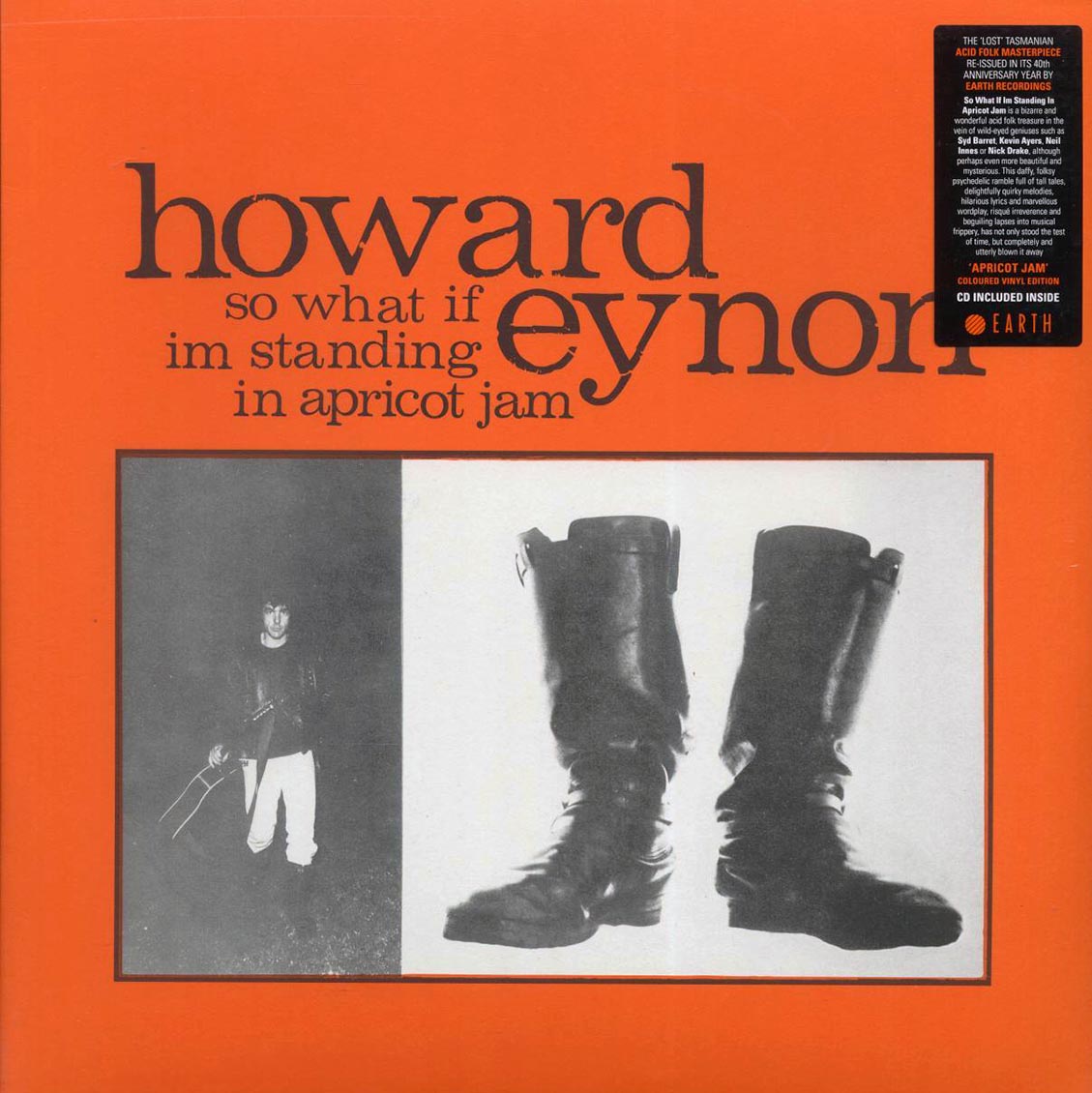 Howard Eynon - So What If Im Standing In Apricot Jam (40th Anniv. Ed.) (orange vinyl) (incl. CD) [New Vinyl Record LP]