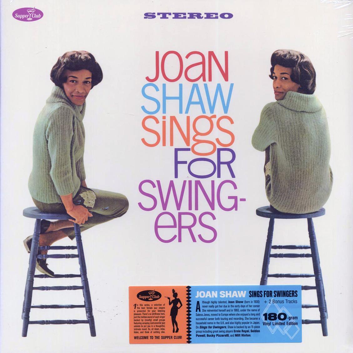 Joan Shaw - Sings For Swingers (+2 bonus tracks) (ltd. ed.) (180g) [New Vinyl Record LP]