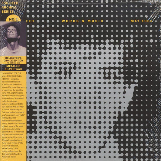 Lou Reed - Words & Music, May 1965 (silver metallic vinyl) (RTI press) [New Vinyl Record LP]