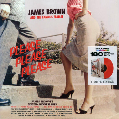 James Brown & The Famous Flames - Please, Please, Please (+bonus track) (ltd. ed.) (180g) (red vinyl) [New Vinyl Record LP]