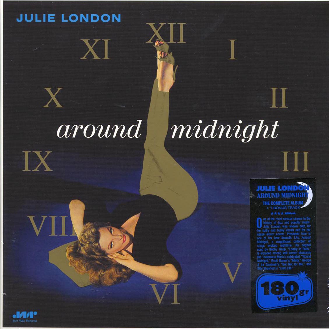 Julie London - Around Midnight (+bonus track) (ltd. ed.) (180g) [New Vinyl Record LP]