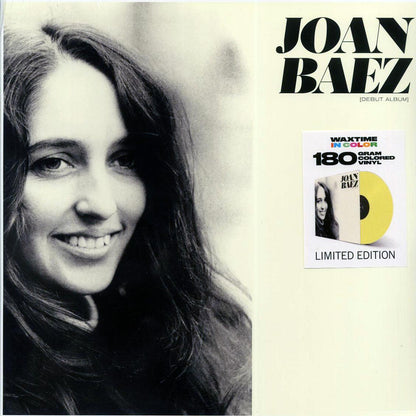 Joan Baez - Joan Baez (Debut Album) (+2 bonus tracks) (ltd. ed.) (yellow vinyl) [New Vinyl Record LP]