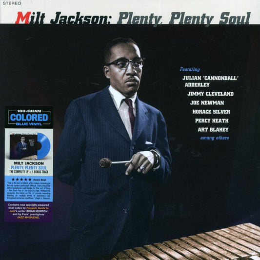 Milt Jackson - Plenty, Plenty Soul (+bonus track) (ltd. ed.) (180g) (blue vinyl) [New Vinyl Record LP]