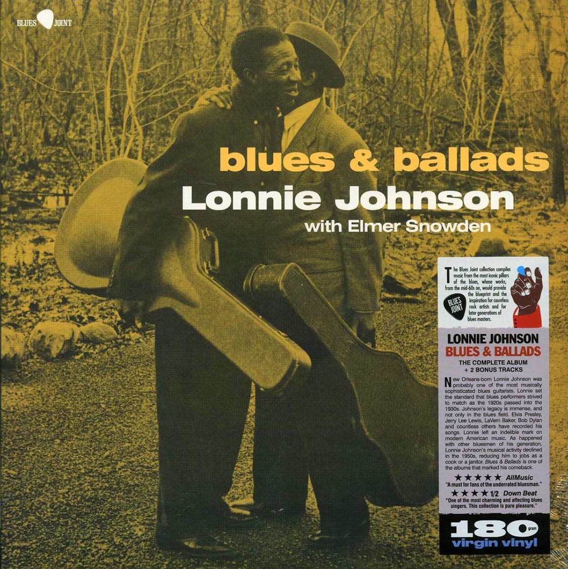 Lonnie Johnson, Elmer Snowden - Blues & Ballads (+2 bonus tracks) (ltd. ed.) (180g) [New Vinyl Record LP]