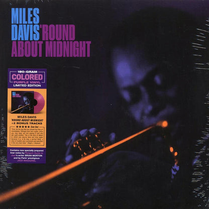 Miles Davis - Round About Midnight (+2 bonus tracks) (ltd. ed.) (180g) (purple vinyl) [New Vinyl Record LP]