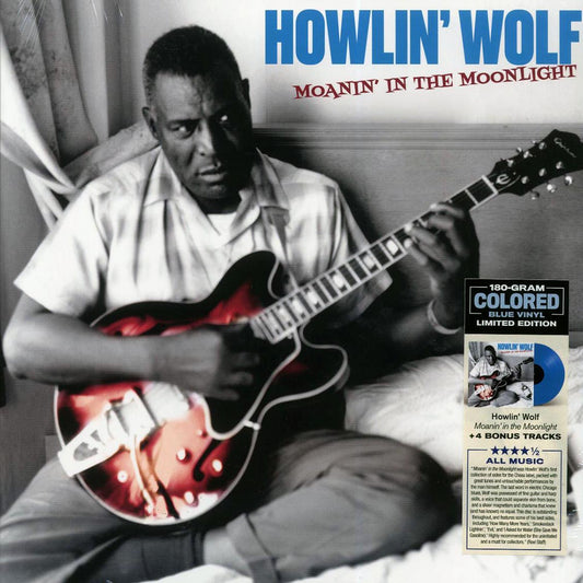 Howlin' Wolf - Moanin' In The Moonlight (+3 bonus tracks) (ltd. ed.) (180g) (blue vinyl) [New Vinyl Record LP]