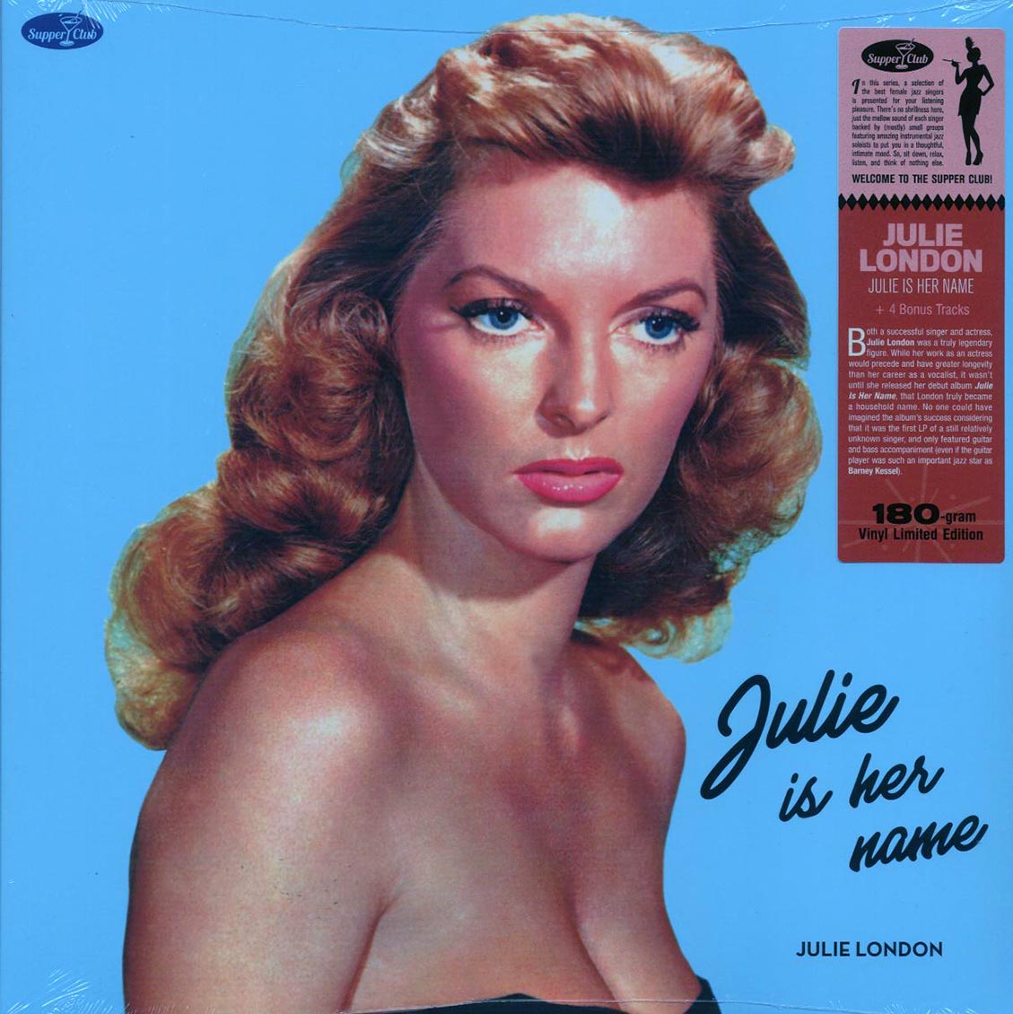 Julie London - Julie Is Her Name (+4 bonus tracks) (ltd. ed.) (180g) [New Vinyl Record LP]