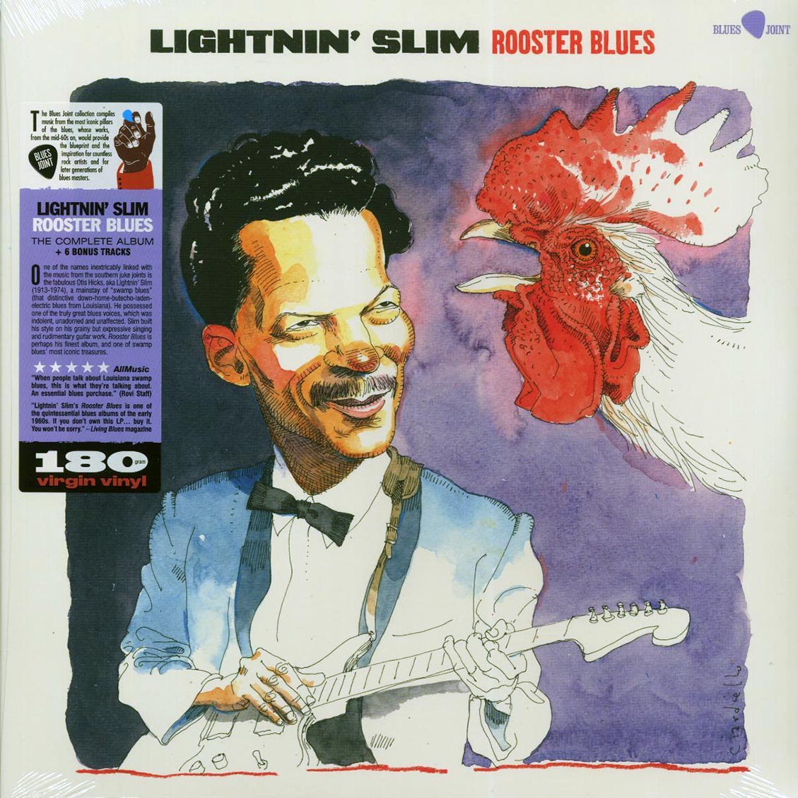 Lightnin' Slim - Rooster Blues (+6 bonus tracks) (ltd. ed.) (180g) [New Vinyl Record LP]