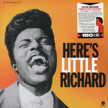 Little Richard - Here's Little Richard (+8 bonus tracks) (ltd. ed.) (180g) [New Vinyl Record LP]