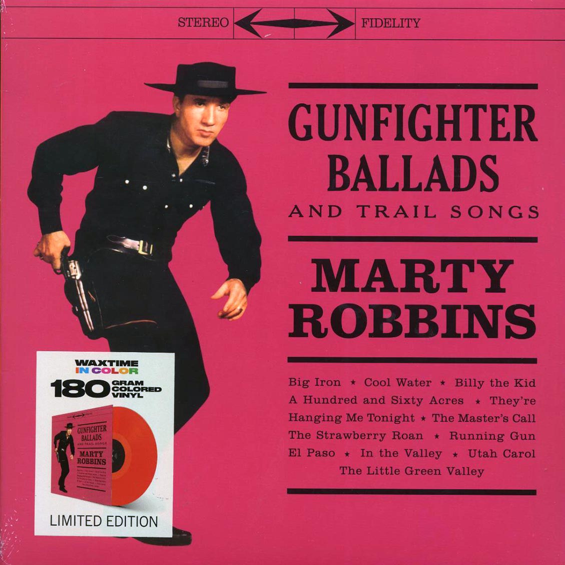 Marty Robbins - Gunfighter Ballads And Trail Songs (+4 bonus tracks) (ltd. ed.) (180g) (red vinyl) [New Vinyl Record LP]
