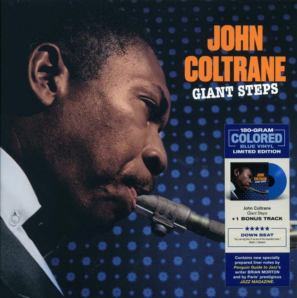 John Coltrane - Giant Steps (+bonus track) (ltd. ed.) (180g) (blue vinyl) [New Vinyl Record LP]