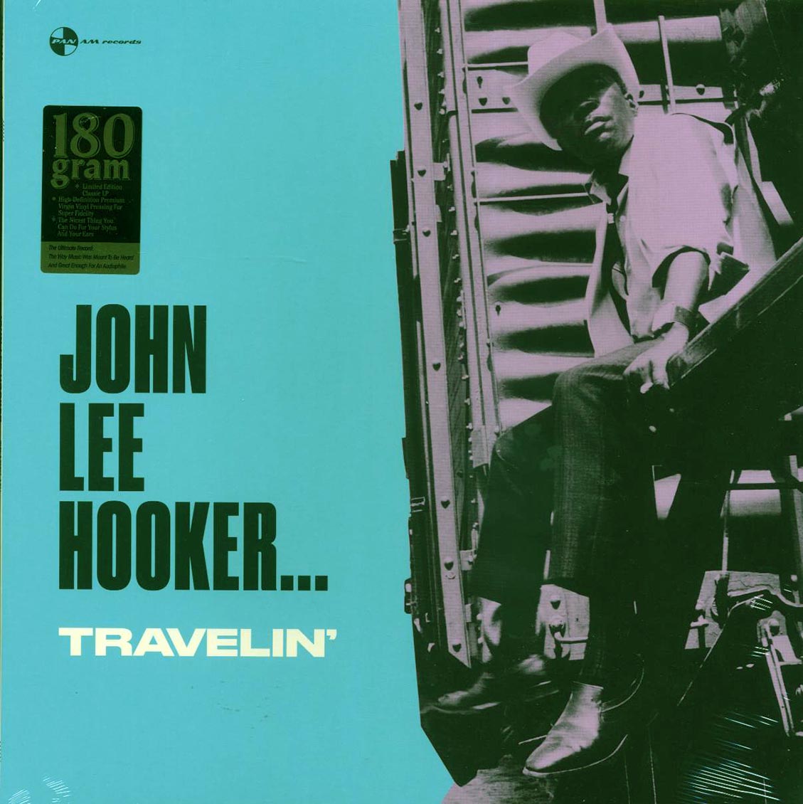 John Lee Hooker - Travelin' (+2 bonus tracks) (ltd. ed.) (180g) [New Vinyl Record LP]