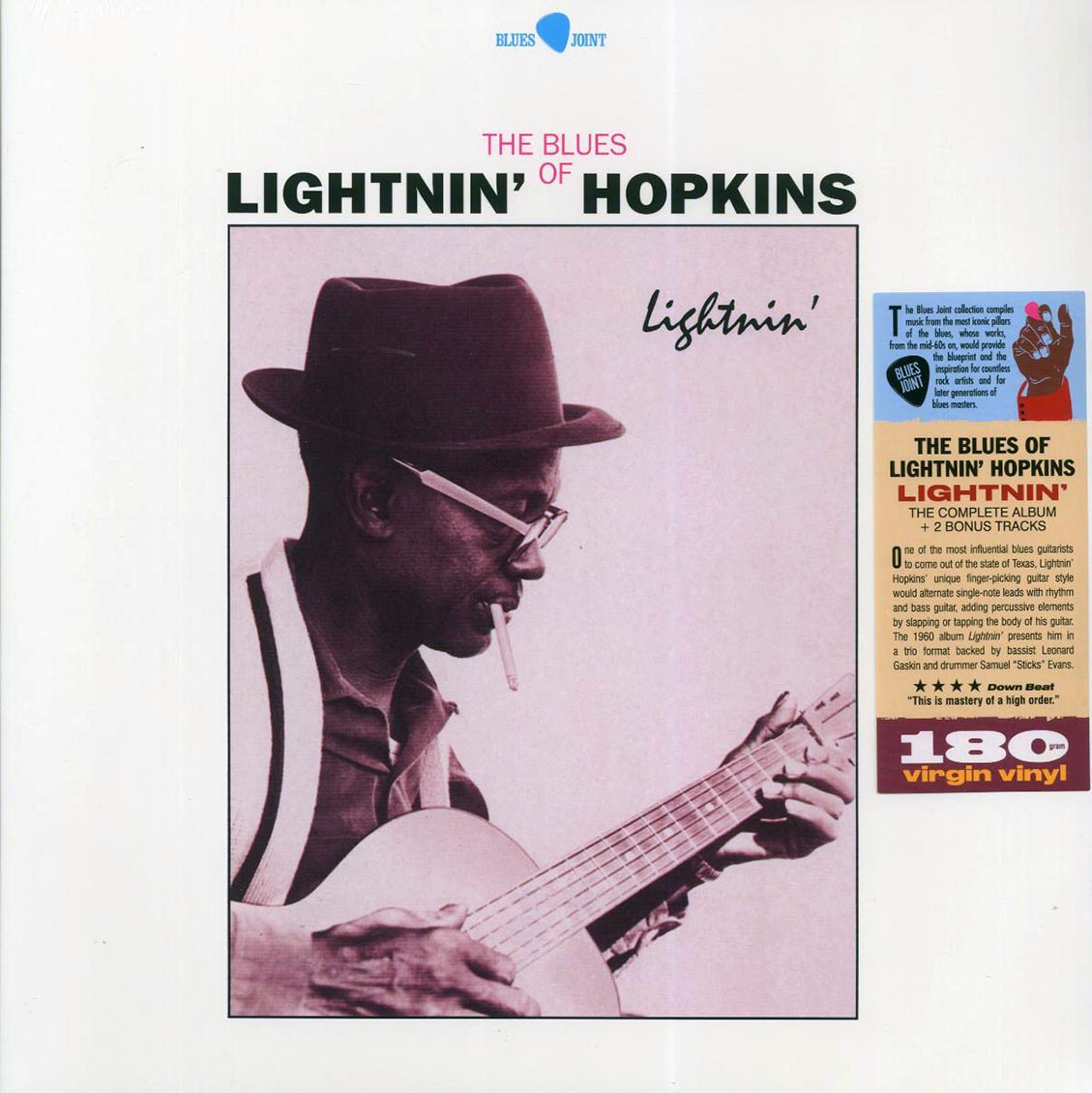 Lightnin' Hopkins - The Blues Of Lightnin' Hopkins (+bonus track) (ltd. ed.) (180g) [New Vinyl Record LP]