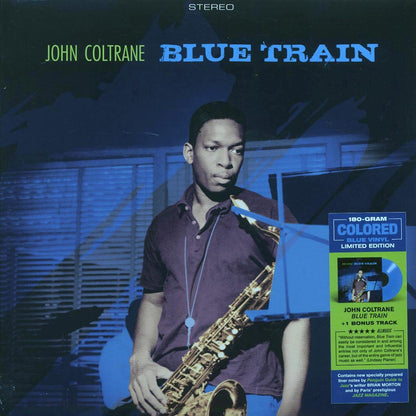 John Coltrane - Blue Train (+bonus track) (ltd. ed.) (180g) (blue vinyl) [New Vinyl Record LP]