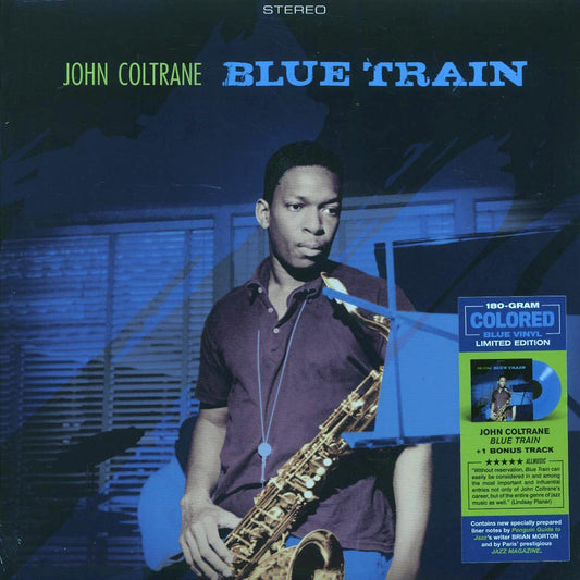 John Coltrane - Blue Train (+bonus track) (ltd. ed.) (180g) (blue vinyl) [New Vinyl Record LP]